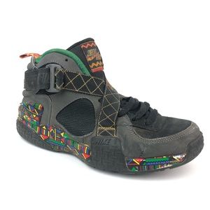 Nike Air Raid Peace Urban Jungle Mens Size 8.5 Basketball Shoes 642330-003